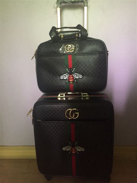 gucci luggage set for cheap